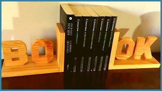 Diy Wood Bookend Wood Craft Wood Project That Sell