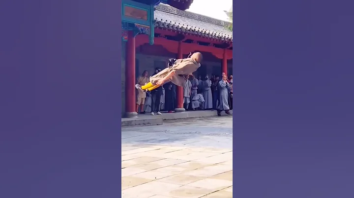 Shaolin monk kungfu show.  Chinese kung fu