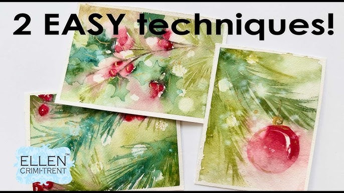 Watch the Magic of Metallic Watercolor - Plus Painting Tutorial 