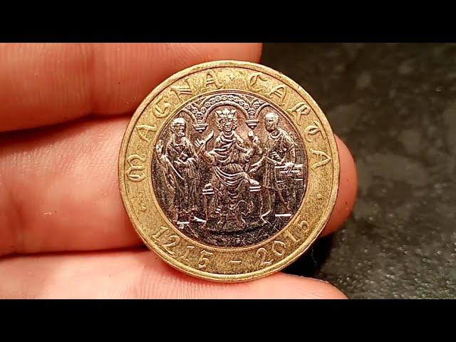 2015 Magna Carta 2 Coin Value Review 800th Anniversary Of The Magna Carta Youtube
