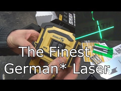 Stabila LAX 300 G Laser Level Unboxing And Hands On Look