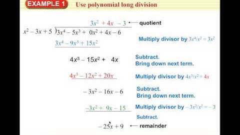 Al 2 5.5 Video 1 Apply the Remainder and Factor Theorems.mp4