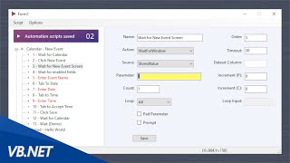 VB.NET - Automate desktop apps with Sendkeys and Win32 functions