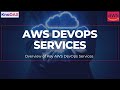 AWS DevOps Servics Overview | Overview of Key AWS DevOps Services for CI/CD, Automation & Monitoring