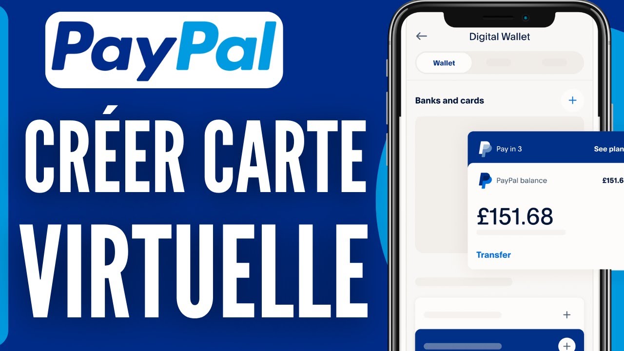 Comment Créer Une Carte Bancaire Virtuelle Pour Paypal (2025) - YouTube