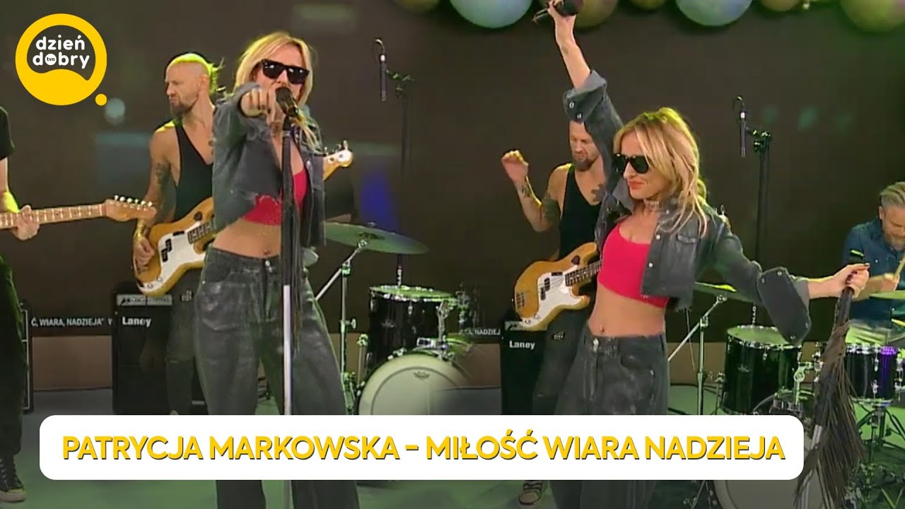 PATRYCJA MARKOWSKA - MIŁOŚĆ WIARA NADZIEJA | Dzień Dobry TVN