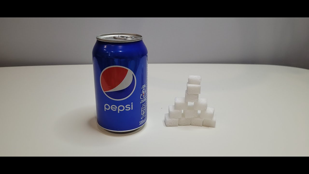Pepsi how much sugar it have? YouTube