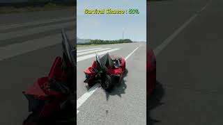 Cars vs Steel Bollard Crash Test #shorts