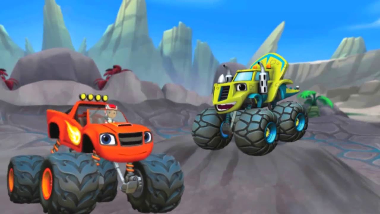 Игра машинка вспыш играть. Blaze and the Monster Machines игра. Вспыш и чудо-машинки Дино игры. Вспыш и чудо машинки Дино горка.