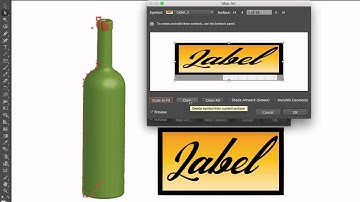 DART 100 Illustrator Section: 3D Revolve Part 3 Mapping Art