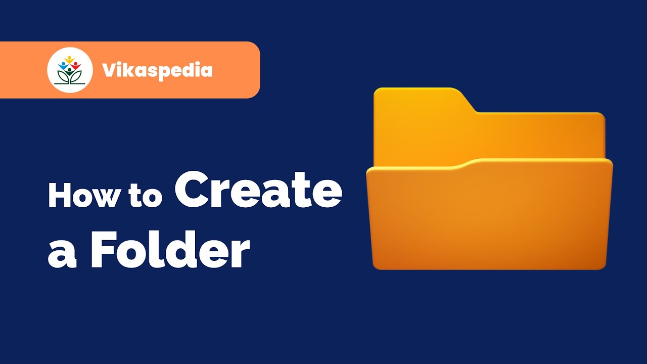 Create A Folder Video - YouTube