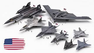 Every US STEALTH Aircraft Explained in 12 Minutes