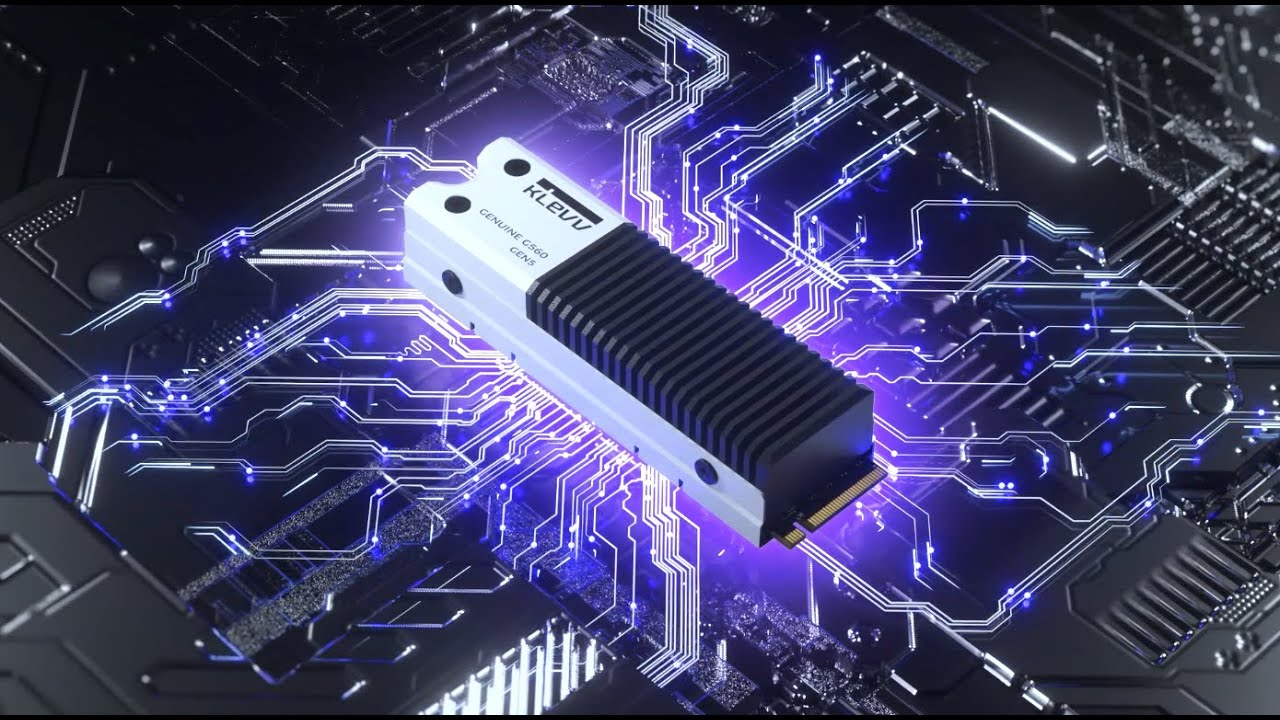 KLEVV G560 M.2 PCIe 5.0 SSD Animations