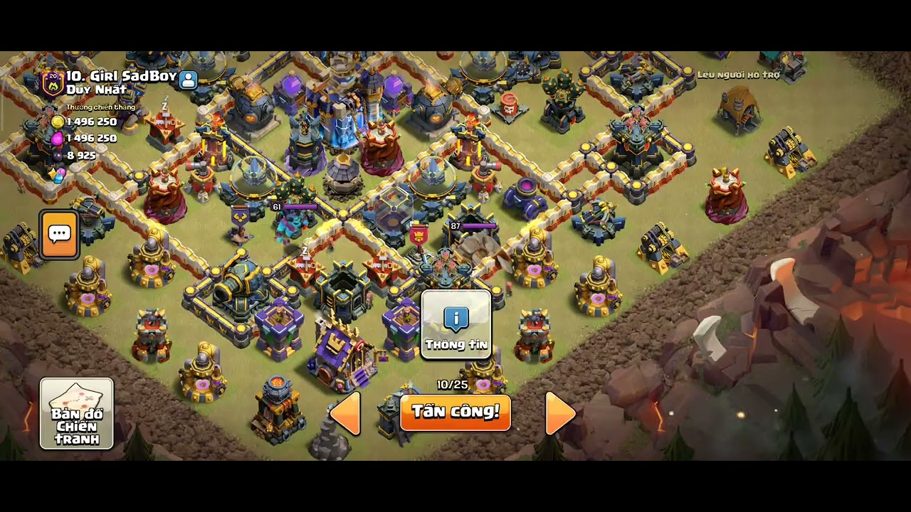 Mới đi làm về xem danh war rồi đánh luôn 