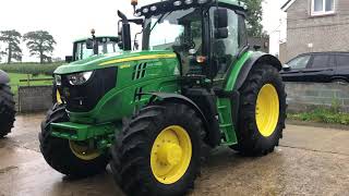 2019 John Deere 6155R 360 Hours