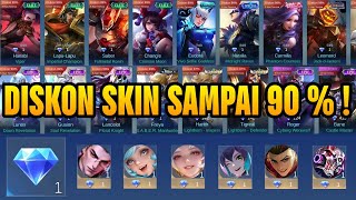 DISKON SELURUH SKIN DI EVENT PROMO DIAMOND MLBB 2026 ! EVENT SKIN 1 DIAMOND ML 2026 ! DISKON SKIN ML