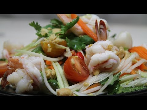 salade-de-papaye-verte-aux-crevettes---cooking-with-morgane