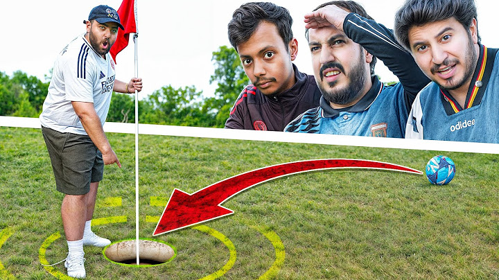 تحدي القولف بـ كرة القدم في لندن ⛳️
