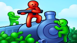 Best Zombie Game Mobile Train Defense Zombie Survival Android ios Gameplay screenshot 3