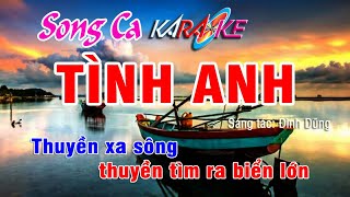 TÌNH ANH Song Ca | Karaoke Trọng Thăng 72