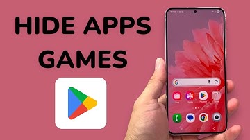 How To Hide Apps and Game On Play Store