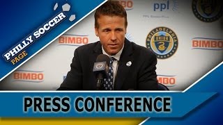 Union 2-0 D.C. United Press Conference John Hackworth