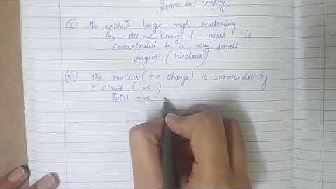 Class 12|12.2: Rutherford alpha scattering experiment|distance of closest approach, impact parameter