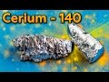 Cerium - A Metal, which forms BRIGHT SPARKS!