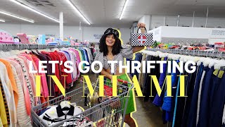 COME THRIFTING WITH ME IN MIAMI | finding all the gems in Magic City