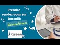 Visioconfrence  prendre rendez vous sur doctolib