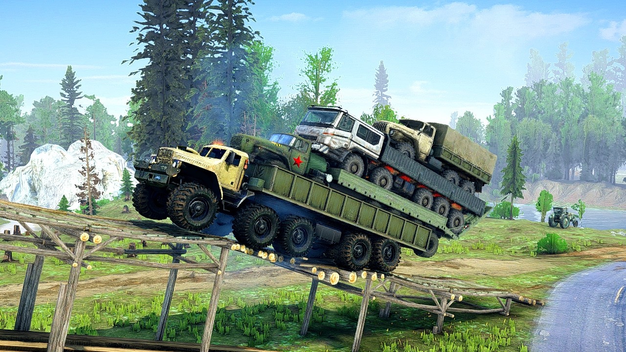 You Won't Believe How EASY Military Trucks DOMINATE River Crossings!