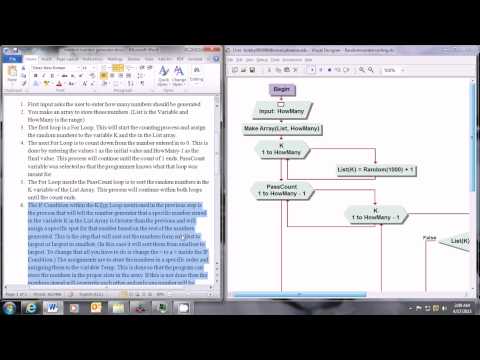 Random Number Generator and Sorter