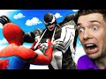 Playing As SPIDER-MAN vs MEGA VENOM In GTA 5 (Superhero Mods)