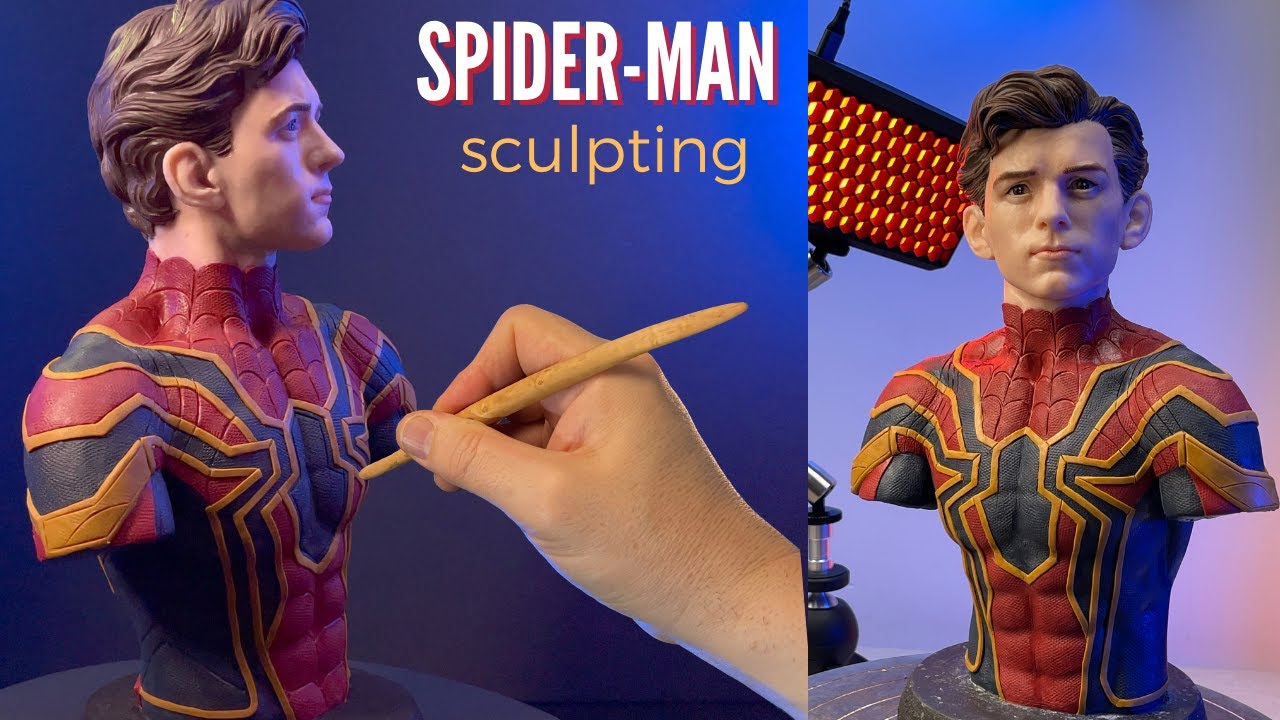 Tom Holland * SPIDERMAN from clay【Clay of Fame】