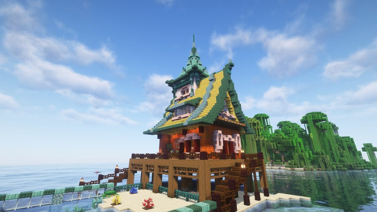 【マインクラフト】亀の飼育場を作ろう　#14