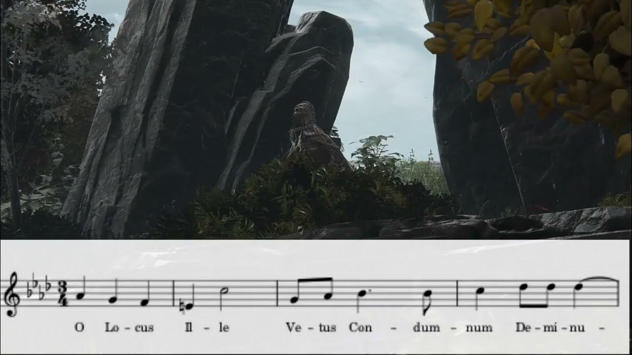 ELDEN RING Bat Song Full Transcription (Chanting winged dame) YouTube