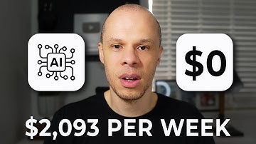 Easiest Digital Side Hustle to Start using A.I with $0 ($2,093/WEEK)