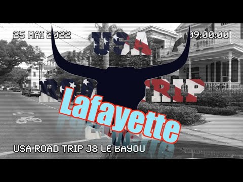 USA🇺🇸ROAD TRIP 2022 Lafayette, Bayou, Franklin, Beaux Bridge (J8)