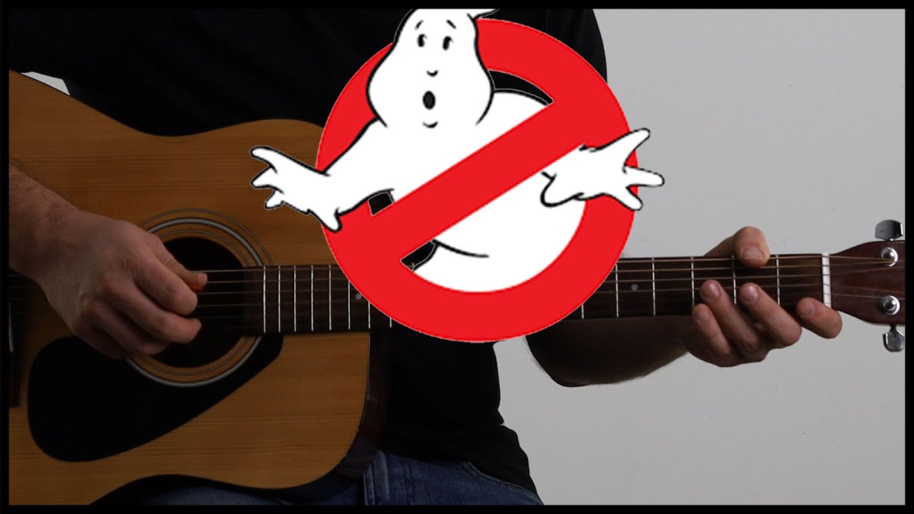 Как играть Охотники за привидениями на гитаре