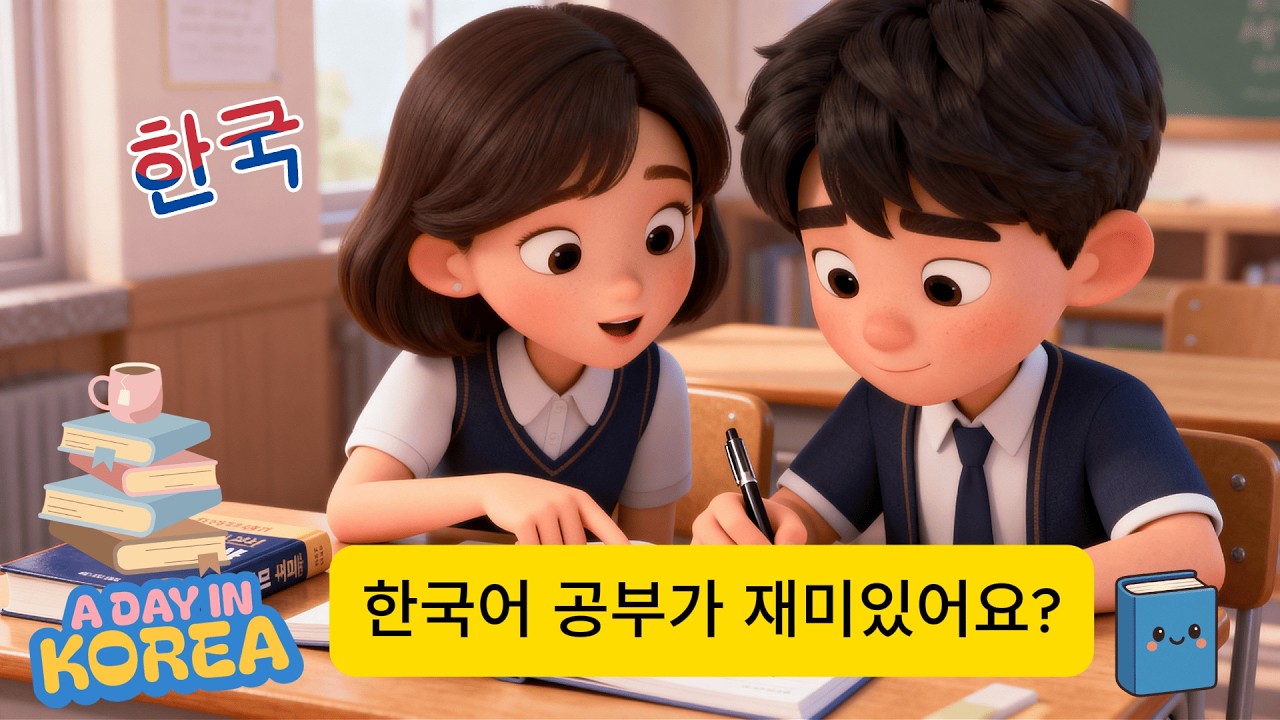 Learn Korean in 1 Hour 🌱 | 5 Story Conversations for Daily Life 🇰🇷