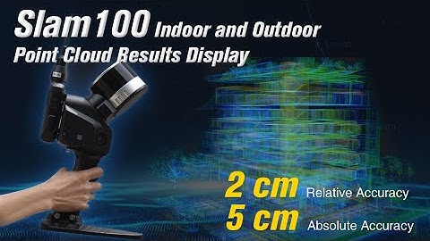 Slam100| Indoor and Outdoor Point Cloud Results Display