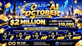 Details STRATIFY & TAG MARKETS SONIC AI OCTOBER PROMOTIONS and UPDATES by Coach Eddie Onia. News