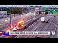 Fire rescue responds to crash on I-95 southbound in Broward