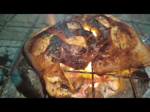 Grilled chicken Thighs #asmr #shortvideo #grilledchicken