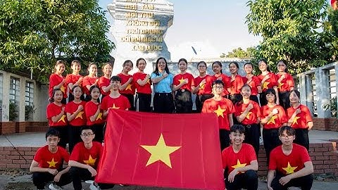 TRƯỜNG THCS 8-4 | BÀI DỰ THI HÁT QUỐC CA TẠI ĐỊA CHỈ ĐỎ | OFFICIAL MUSIC VIDEO