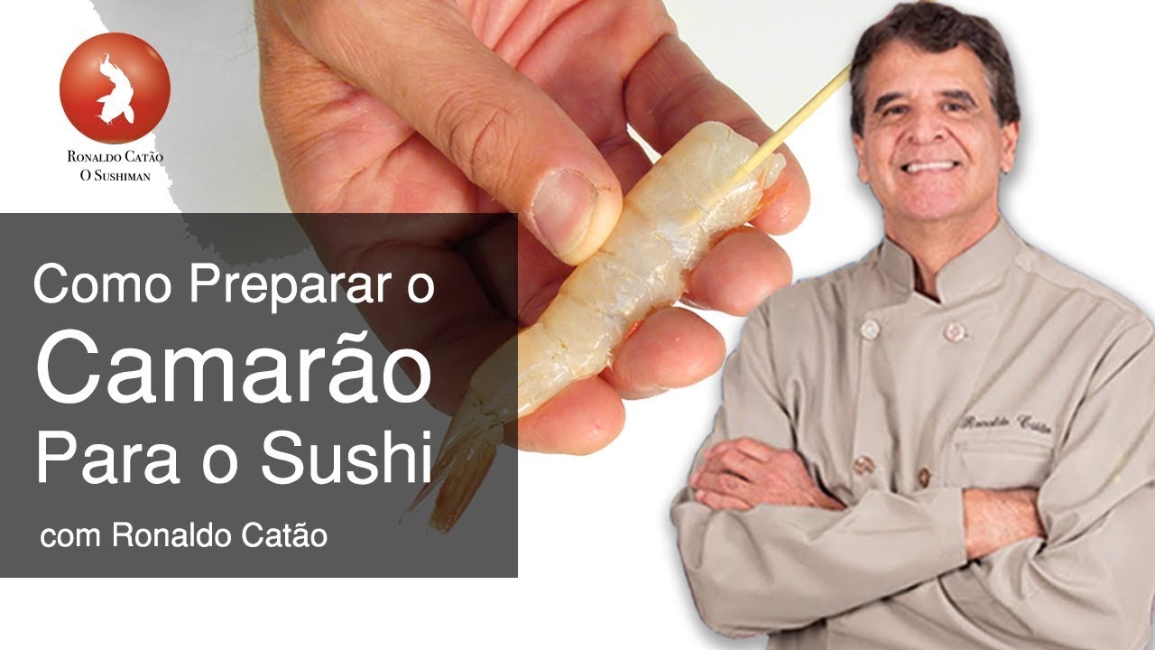 Camarão para Sushi
