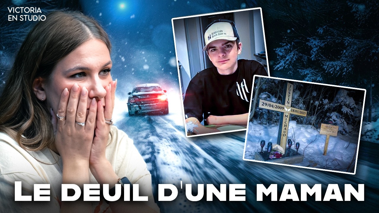 « Mon fils de 15 ANS EST MORT dans un accident de voiture » – Victoria en Studio