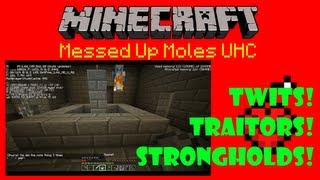 Minecraft Ultra Hardcore: The Mole- Twits, Traitors and Strongholds  [T13-018]