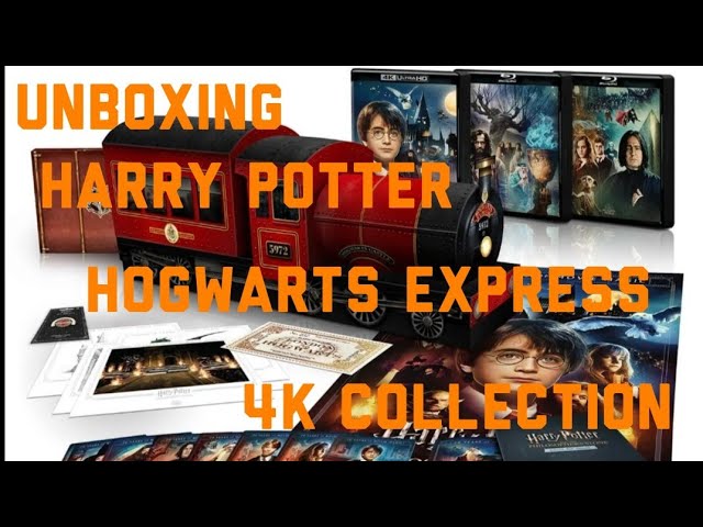 WARNER BROS: Coffret spécial Harry Potter Poudlard Express 4k Ultra HD Blu- ray Warner Bros. - Vendiloshop