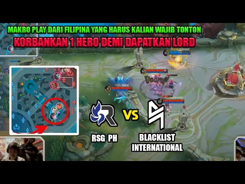 MIND BLOWING MAKRO PLAY DARI TIM BLACKLIST INTERNATIANOL | MPL Philippines